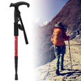 thumbnail image 4 of FAGINEY Bâtons de Randonnée, Bâton de Randonnée à Poignée en T, Angle en L Antidérapant 21.3x5.1x1.2in Support pour Activités Extérieures Randonnée pour Hommes Ou Femmes Alpinisme, 4 of 8