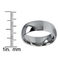 thumbnail image 4 of 8MM Classic Dome Men's Tungsten Carbide Ring Wedding Band size 14, 4 of 4