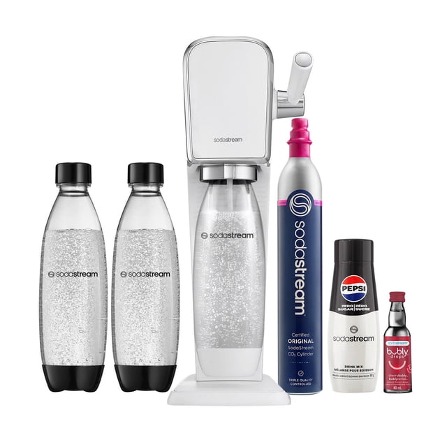 SodaStream Art Sparkling Water Maker Bundle white