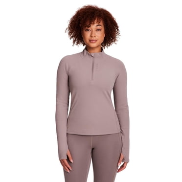 Reebok Women's Explorer 1/2 Zip Meet and Greet Long Sleeve