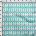 thumbnail image 3 of oneOone Tissu Polyester Lycra Chevron Imprimé Ikat pour Couture Largeur 56 Pouces, 3 of 4