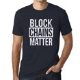 thumbnail image 1 of T-Shirt Graphique pour Hommes Blockchains Matter Cryptocurrency Éco-Responsable Édition Limitée Tee-Shirt Manches Courtes Vintage Cadeau d'Anniversaire Original, 1 of 7