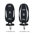 thumbnail image 3 of Amdohai Étui de Protection en Silicone pour Clé, Étui de Protection de Clé avec Porte-Clés de Remplacement pour Tesla Model 3 / S, 3 of 8