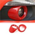 thumbnail image 3 of Peinture Rouge Couverture de Lampe de Brouillard avant 2 Pcs Compatible avec Ford Mustang 2015 - 2017, 3 of 4