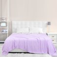 thumbnail image 1 of PiccoCasa Cooling Blanket Viscose from Bamboo Breathable Lavender Twin, 1 of 7