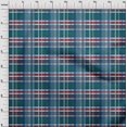 thumbnail image 2 of oneOone Cotton Poplin Fabric Madras Check Decor Fabric Printed BTY 42 Inch Wide, 2 of 3