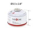 thumbnail image 4 of GasOne Camping Fuel Blend Isobutane Fuel Canister 100g (4 Pack), 4 of 4