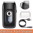 thumbnail image 3 of ZheElen Electric Shaving Machine For Beard And Hair Removal Mini Electric Shaver Face Shaving Machine gold, 3 of 6