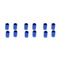 thumbnail image 4 of Youkk 4 Pieces Decorative Tire Caps Exquisite Tyre Part Modifying Accessory Blue 3Set, 4 of 6