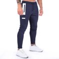 thumbnail image 2 of FAIWAD Men's Slim Sweatpants Elastic High Waist Drawstring Workout Athletic Pants with Pockets, 2 of 6