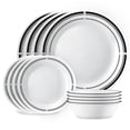 thumbnail image 1 of Corelle Brasserie 12-Piece Glass Dinnerware Set (Service for 4), 1 of 4