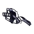 thumbnail image 2 of GROWTH TANK Breathable Basket Muzzle Adjustable Straps Black Prevent Yelling Biting Chewing reflective 2, 2 of 9