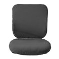 thumbnail image 3 of Baohd Computer Chair Cover Swivel Chair Cover Rotating for Chair Dark Gray Backrest + Cushion Cover 1Set, 3 of 6