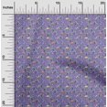 thumbnail image 2 of oneOone Tissu Polyester Spandex Violet Dinosaure Coloré Matériel de Robe Imprimé Tissu au Mètre 56 Pouces de Large, 2 of 5