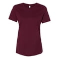 thumbnail image 1 of Bella Canvas 6400 - Relaxed Short Sleeve Jersey T-Shirt, 2XL, Maroon, 1 of 3