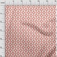 thumbnail image 3 of oneOone Cotton Poplin Orange Fabric Geometric Sewing Craft Projects Fabric Prints By Yard 42 Inch Wide, 3 of 4