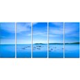 thumbnail image 2 of Baratti Bay Small Rocks in Blue Sea - Extra Large Seashore Canvas Art, 2 of 3