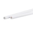 thumbnail image 1 of Unique Bargains 5mm ID 7mm OD 500mm White PVC Pipe Round Rigid Plastic Tube for Water Pipe 2 Pack, 1 of 5