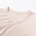 thumbnail image 4 of Summer Baby Boys Bodysuits Unisex Long Sleeved Solid Color Onesie Jumpsuits Pink Newborn Baby'S Outfits, 4 of 7
