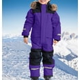thumbnail image 1 of Kids Girls Boys Colorful Siamese Snowsuits Ski Suits Jackets Winter Jumpsuits, 1 of 1