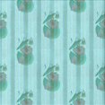 thumbnail image 1 of Ahgly Company Tapis d'Intérieur Lavable en Machine Carré Transitionnel Bleu, 5 Pieds Carré, 1 of 7