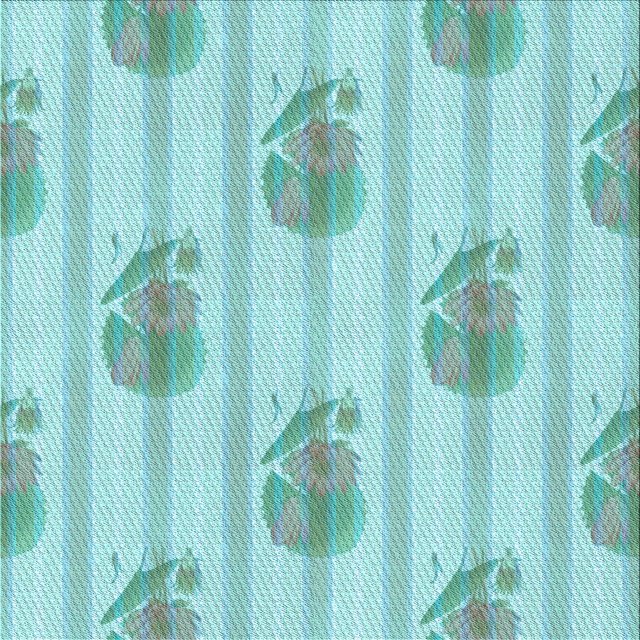 Ahgly Company Tapis d'Intérieur Lavable en Machine Carré Transitionnel Bleu, 5 Pieds Carré