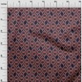 thumbnail image 2 of oneOone Georgette Viscose Fabric Swirl Block Decor Fabric Printed BTY 42 Inch Wide, 2 of 4