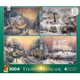 thumbnail image 1 of Ceaco: Thomas Kinkade - 4 in 1 Holiday casse tête (500 pc), 1 of 3