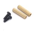 thumbnail image 3 of letairis 1/28 Gifts for Men Remote Control Car Simulation Rear Spoiler Tail Wing Upgrade Accessories Boy Toys Refitting Spare Parts Frame Titanium, 3 of 7