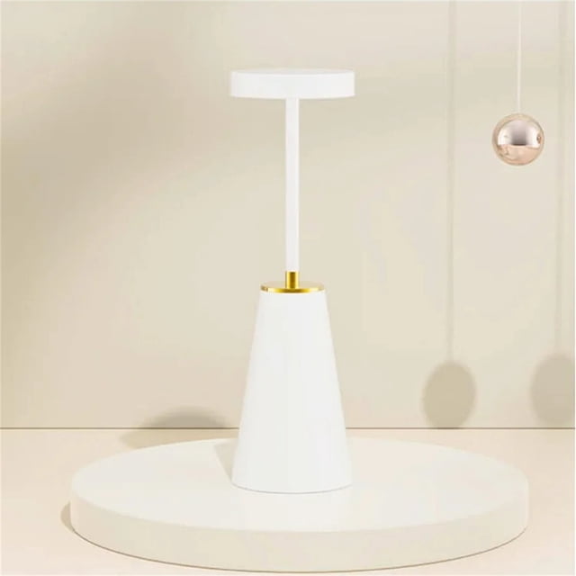 Dvkptbk Night Light Ambient Table Lamp Wireless Usb Rechargeable Living Room Bedroom Metal Led Night Lights Home Decor