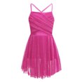 thumbnail image 1 of Alvivi Justaucorps Lyrique Sans Manches pour Grandes Filles de Ballet Danse Moderne Costumes Rose 8, 1 of 7
