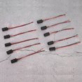 thumbnail image 4 of 10Pcs Car Bulb Socket, Soft Male Light Bulb Connector Socket Holder for Car Bikes, 4 of 8