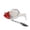 A, variante sur Trois Générations de Poissons Sauteurs Creux Appât Souple en Plomb Fond Suspendu Paillettes Rotatives Queue en T Appât Souple en Plomb pour Poissons