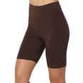 thumbnail image 4 of Chbgutlmr 2pc Athletic Shorts for Women Workout Slim Elastic High Waisted Solid Color Running Shorts Sport, 4 of 9