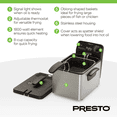 thumbnail image 3 of Presto ProFry Friteuse Profonde de 8 Tasses avec Élément d'Immersion de 1800 Watts, Acier Inoxydable, 3 of 12
