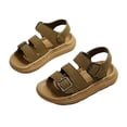 thumbnail image 2 of JDQJBZ Boys's Sandals Toddler Retro Hook Loop Closure Summer Beach Sandals Soft Sole Non Slip, 2 of 5