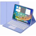 thumbnail image 1 of Touch Keyboard Case for iPad (A16) 11th Generation 11 Inch (2025), iPad 10th Generation 10.9 Inch (2022) with Pencil Holder - Magnetically Detachable Touch Bluetooth Keyboard, 1 of 7
