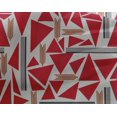 thumbnail image 4 of oneOone Georgette Viscose Fabric Triangle & Line Geometric Fabric Prints By Yard 42 Inch Wide, 4 of 4