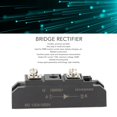 thumbnail image 3 of Rectifier Power Module, 100A 1600V Bridge Rectifier 2 Terminal  Conductivity Copper Plate Cooling  for PWM Inverter Current Input, 3 of 7