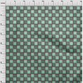 thumbnail image 3 of oneOone Silk Tabby Fabric Tartan Check Printed Fabric 1 Yard 42 Inch Wide, 3 of 4