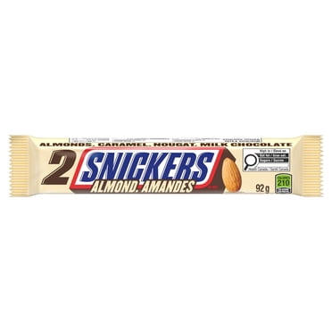 SNICKERS, Almond Chocolate Bar, King Size, 92g
