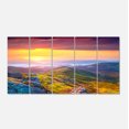 thumbnail image 2 of Rhododendron Flowers in Colorful Hills - Landscape Photography Canvas Print, 2 of 3