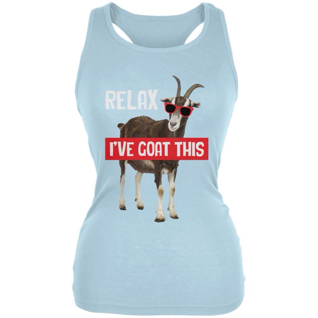 Relax I've Goat Got This Funny Juniors Soft Tank Top