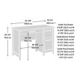 thumbnail image 4 of Sauder® Collection Cannery Bridge Bureau, Finition Lintel Oak®, 426140, 4 of 8