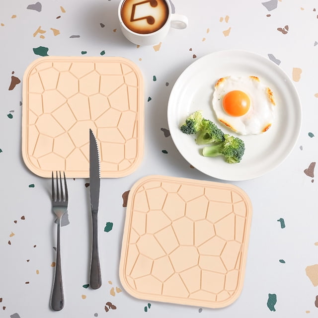 Sentmoon Deals of the Day Clearance Prime Placemats Coffee Mats Kitchen Table Mats Easy To Clean Kitchen Table Mats For Kitchen Insulation Tablemat Hot Pad For Dishes Up to 50% Off