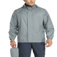 thumbnail image 1 of 33 000ft Men‘s Packable Rain Jacket Hooded Lightweight Waterproof Rain Shell Jacket Raincoat for Hiking Golf Cycling, 1 of 6