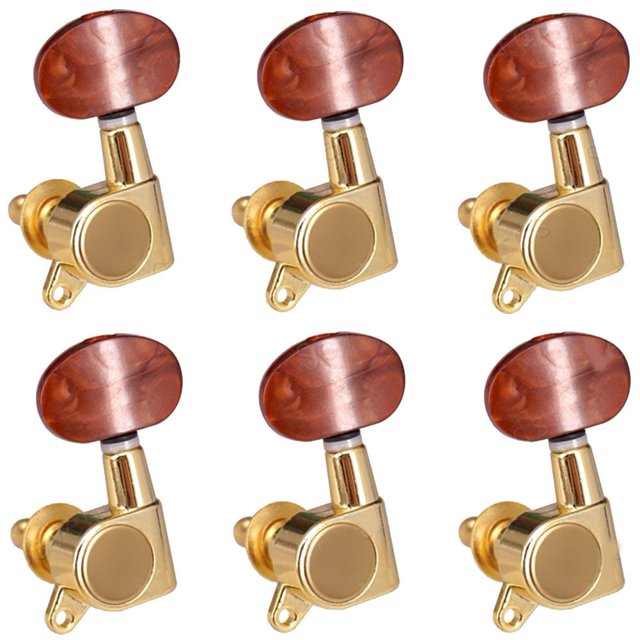 3L3R6R6L Fully Enclosed Locking Tuning Pegs Tuner For Electric Acoustic guitar