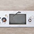 thumbnail image 2 of Stylish Undermount 33" Graphite Black Single Bowl Workstation Kitchen Sink with 5 Black accs S-613WNK, 2 of 16