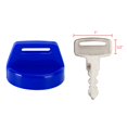 thumbnail image 2 of Blue Ignition Key Cover w/Nut For Polaris RZR XP 1000 900 800 Ranger Sportsman, 2 of 7