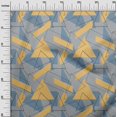 thumbnail image 2 of oneOone Cotton Flex Fabric Rectangle & Triangle Geometric Print Fabric By Yard 40 Inch Wide, 2 of 4